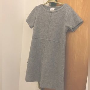 NWT Girls Grey knit dress